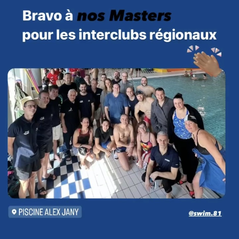 Championnat régional interclubs masters 2023