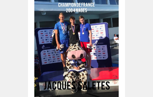 Jacques Saletes : Champion de France du 200 4 Nages !