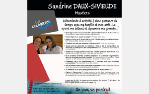 Un jour Un portrait - Sandrine Daux-Sivieude