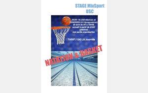 stage MIX natation/basket