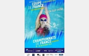 CHAMPIONNAT DE FRANCE BENJAMINS 50M CHALON SUR SAONE et Coupe de France des Départements