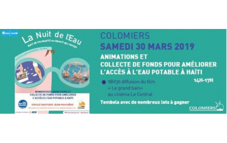 NUIT EAU 2019 : SAMEDI 30 MARS