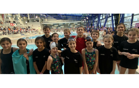 Un week-end riche en performances pour nos nageurs